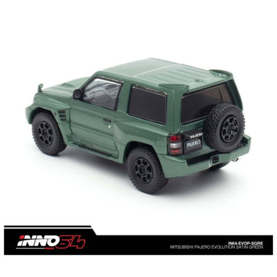 INNO64: Mitsubishi Pajero Evolution Satin Green