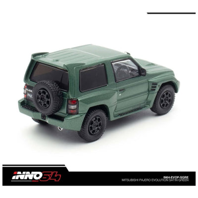 INNO64: Mitsubishi Pajero Evolution Satin Green