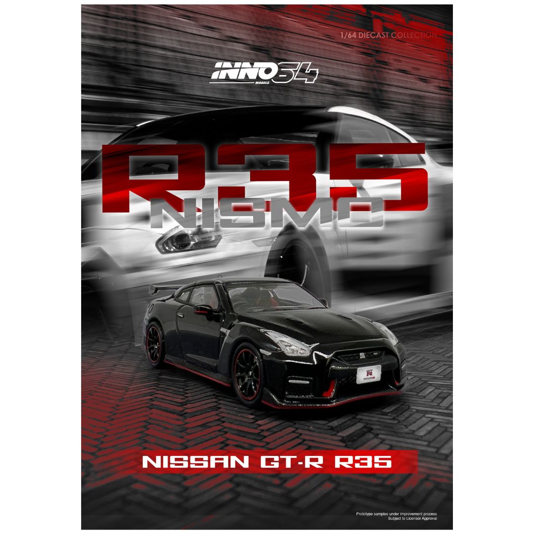INNO64: Nissan GT-R (R35) Nismo Black – Krazy Caterpillar