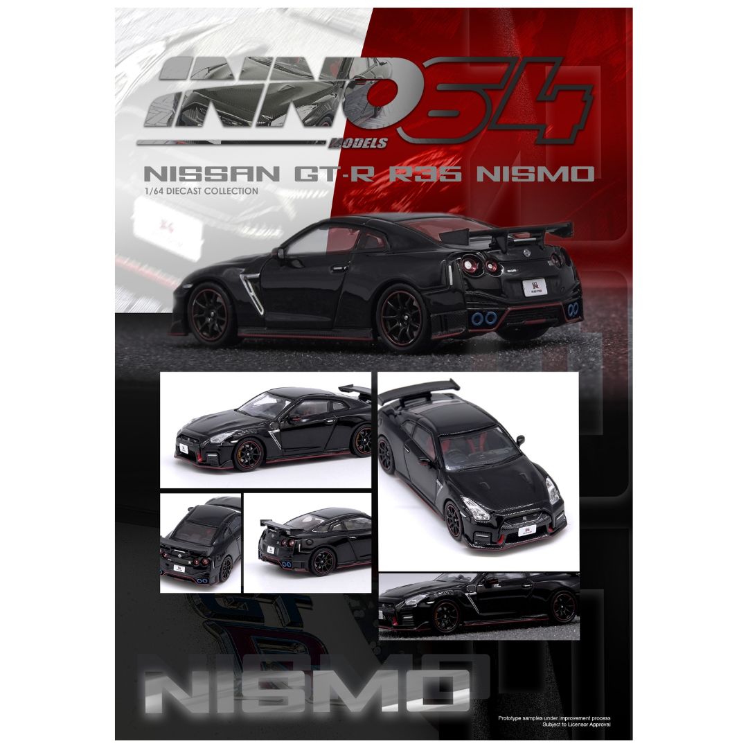 INNO64: Nissan GT-R (R35) Nismo Black – Krazy Caterpillar