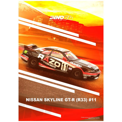 INNO64: Nissan Skyline GT-R (R33) #11 Razo