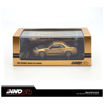 INNO64: Top Secret (R34) GT-R Gold