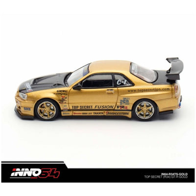 INNO64: Top Secret (R34) GT-R Gold