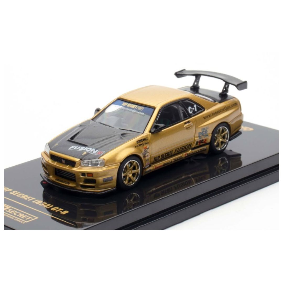 INNO64: Top Secret (R34) GT-R Gold