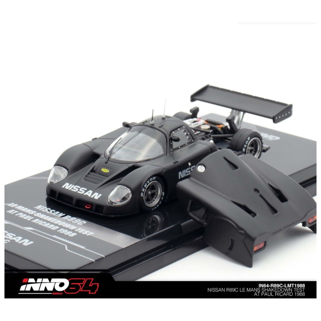 INNO64: Nissan R89C Le Mans Shakedown Test At Paul Ricard 1988 1:64