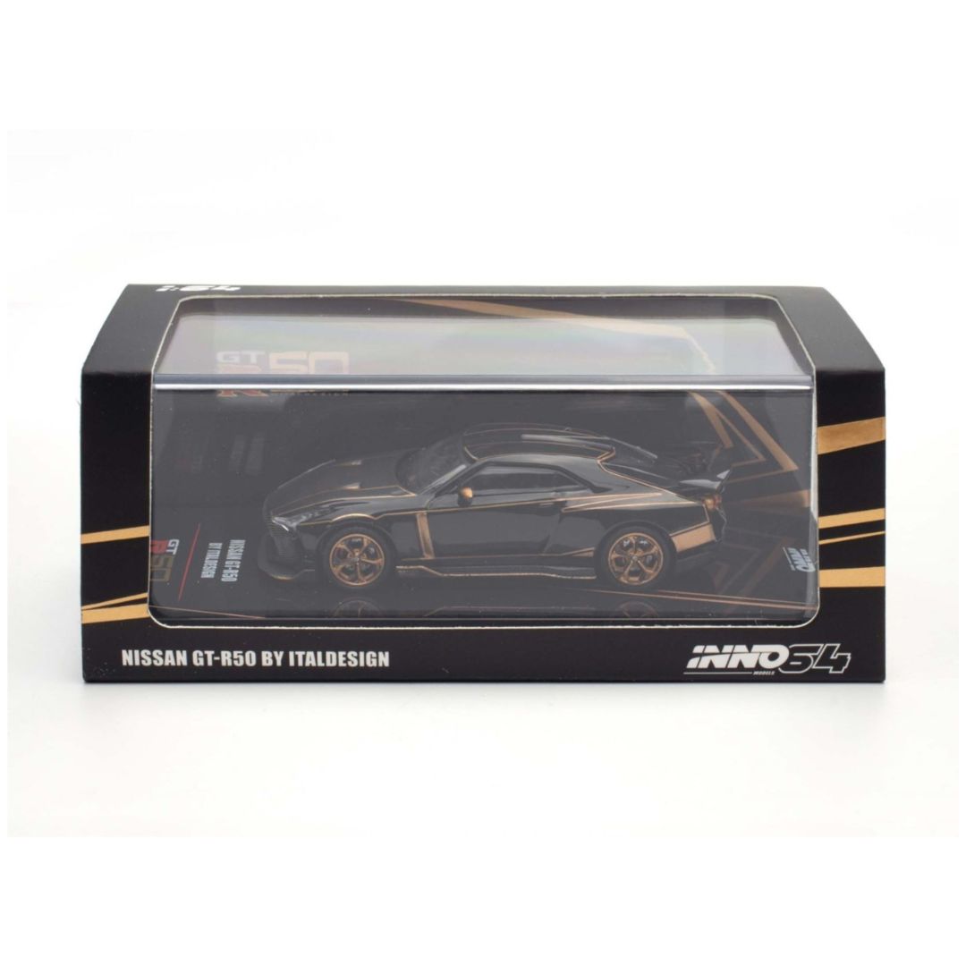 INNO64: Nissan GT-R50 By Italdesign Black 1:64