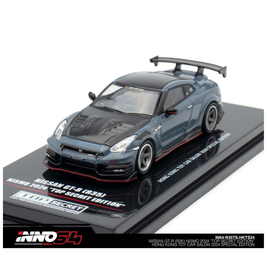 Inno64 1/64 TOPSECRET Nissan GTR R35香港限定 INNO64: Nissan GTR R35 Nismo 2024 Top Secret Edition Hong Kong 1
