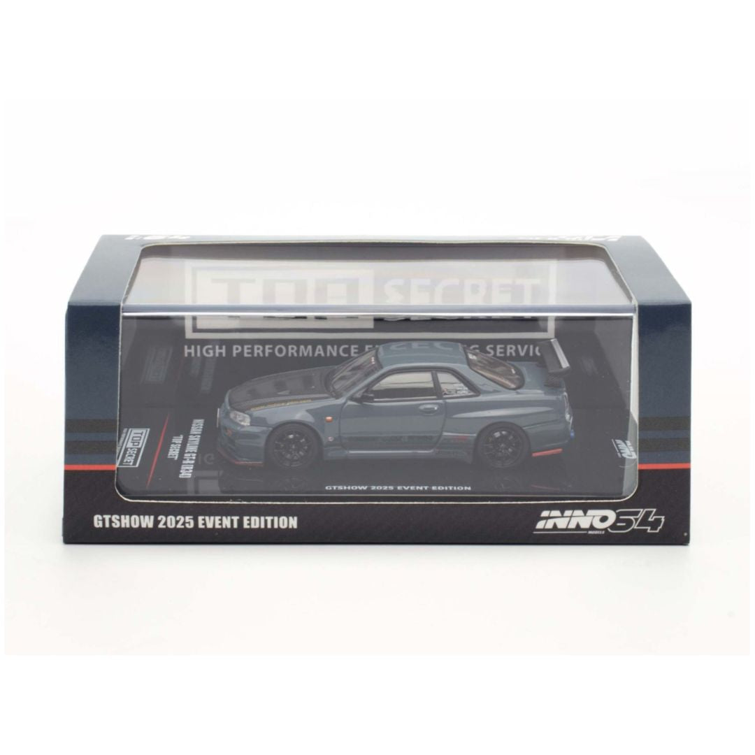 INNO64: Nissan Skyline GTR R34 Top Secret GTSHOW Event Edition 2025 1:64