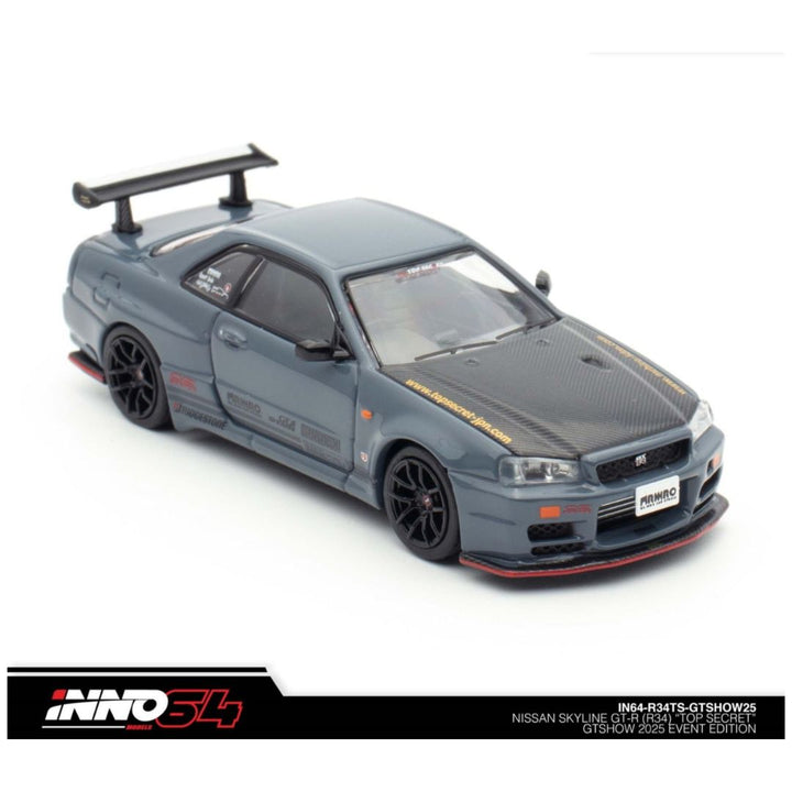 （GT-R R34） TOP SECRET GTSHOW 2025 INNO64 Inno64-Nissan-Skyline-GTR-R34-