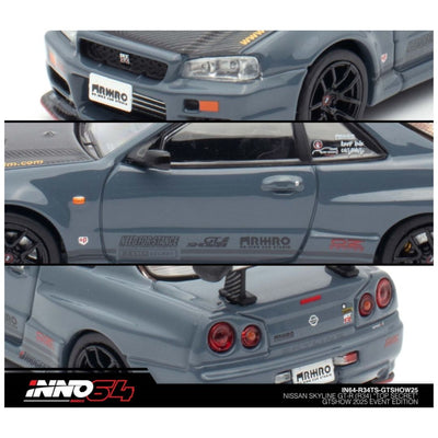 INNO64: Nissan Skyline GTR R34 Top Secret GTSHOW Event Edition 2025 1:64