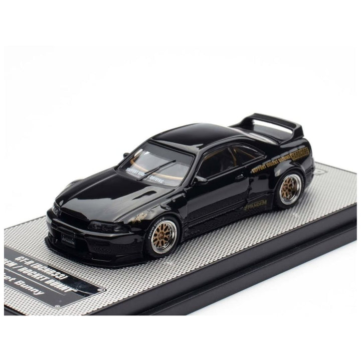 INNO64: Pandem GT-R (BNCR33) Rocket Bunny - Black – Krazy Caterpillar