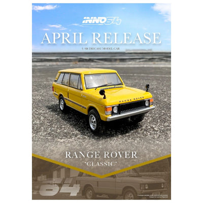 INNO64: Range Rover Classic Sanglow Yellow 1:64