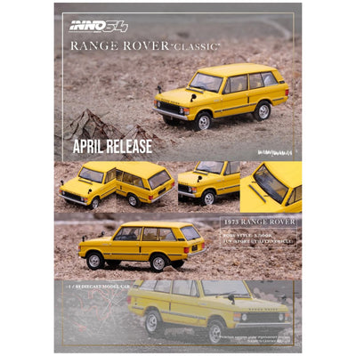 INNO64: Range Rover Classic Sanglow Yellow 1:64