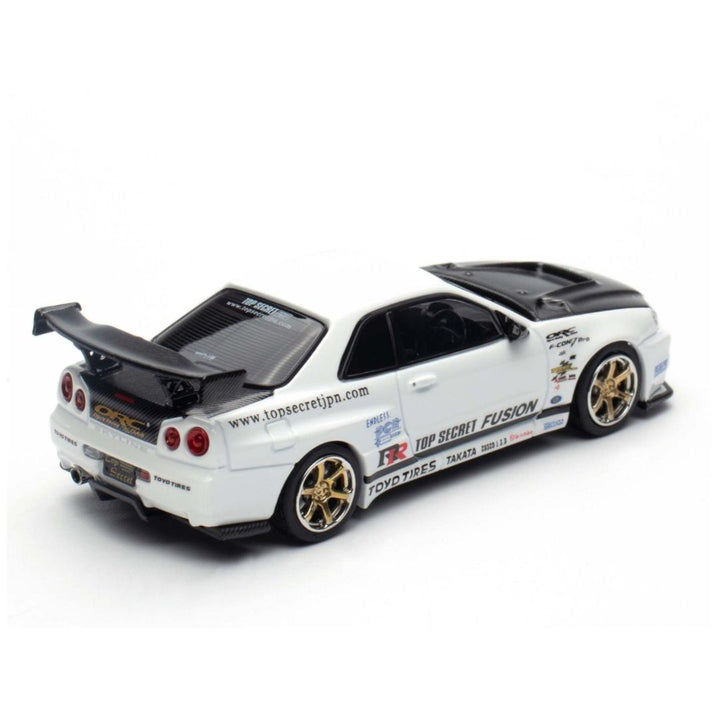 INNO64: Top Secret R34 GTR - White – Krazy Caterpillar