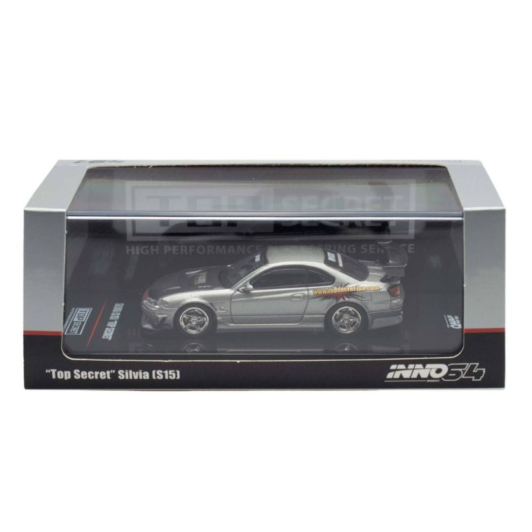 inno64 TopSecret トップシークレット シルビア S15 INNO64: Top Secret Silvia (S15) Silver – Krazy Caterpillar