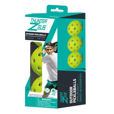 Innov8: Outdoor Pickleball - Pack of 3 - Green