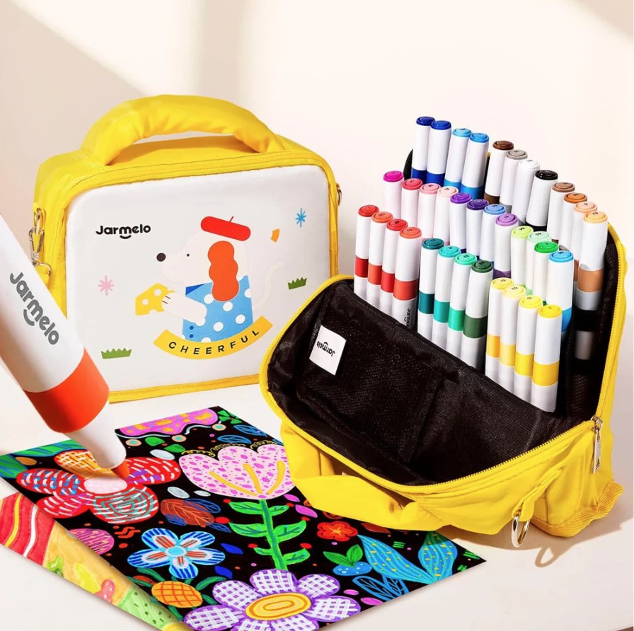 Jar Melo: Acrylic Paint Markers With Bag- 36 Colors