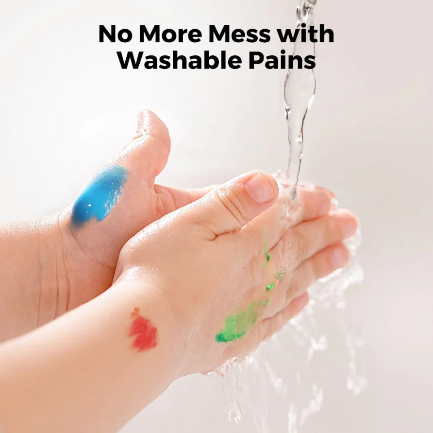 Jar Melo: Color Burst Finger Paint-48Pcs (12 colors)