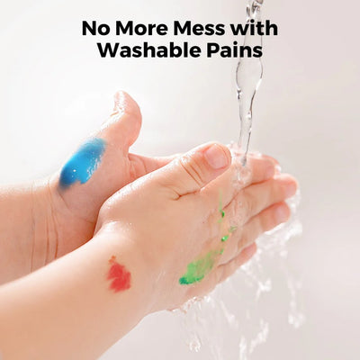 Jar Melo: Color Burst Finger Paint-48Pcs (12 colors)