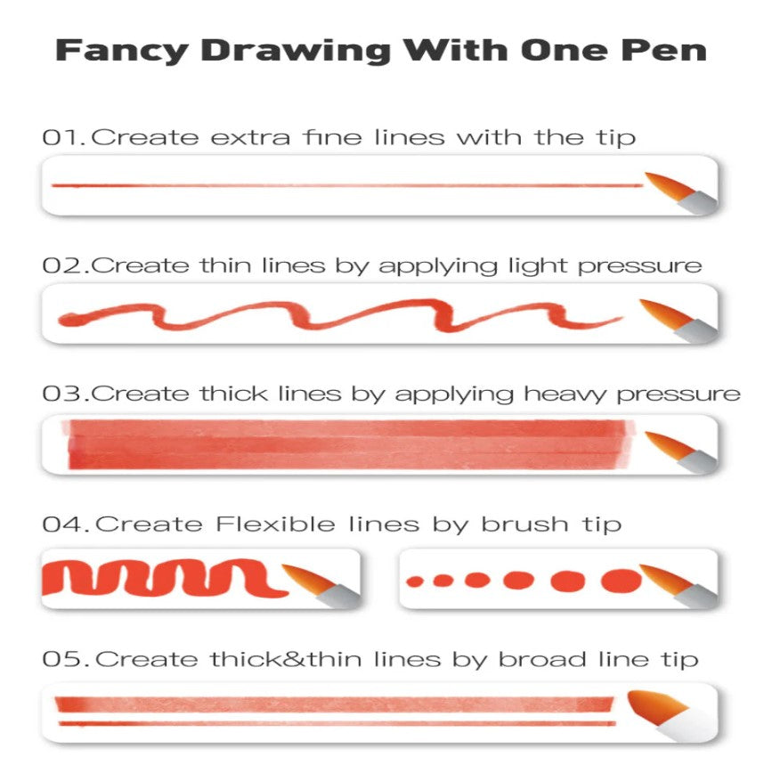 Jar Melo: Dual-Tip Washable Markers: 24 Colours