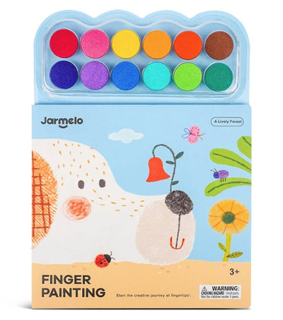 Jar Melo Finger Painting- A Lively Forest Book