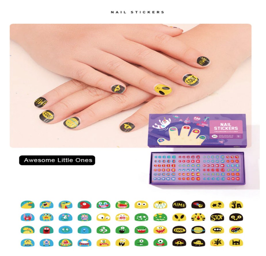 Jar Melo: Nail Stickers- For Awesome Little Ones