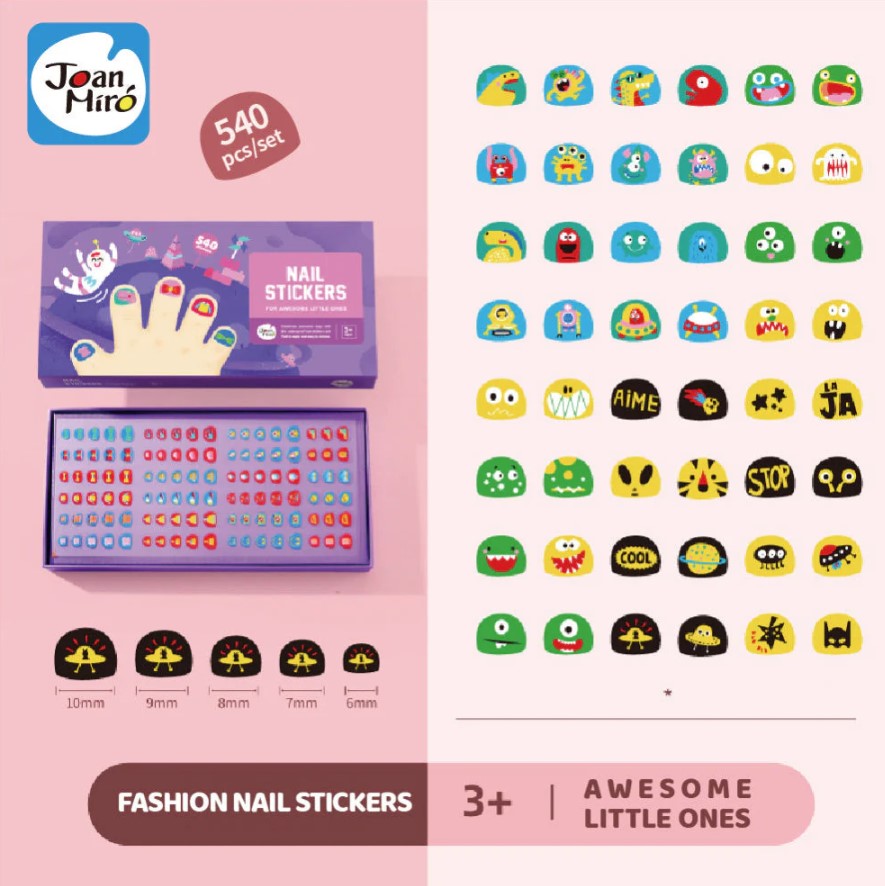 Jar Melo: Nail Stickers- For Awesome Little Ones