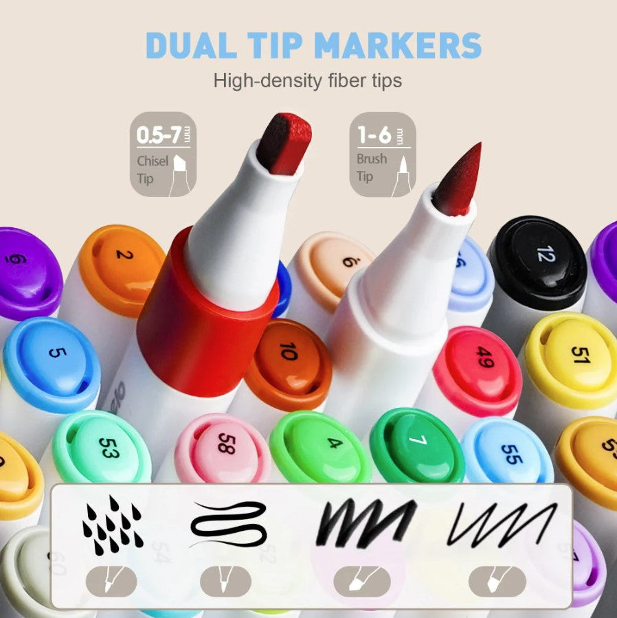 Jar Melo: Washable Dual Tip Markers (24 Count)