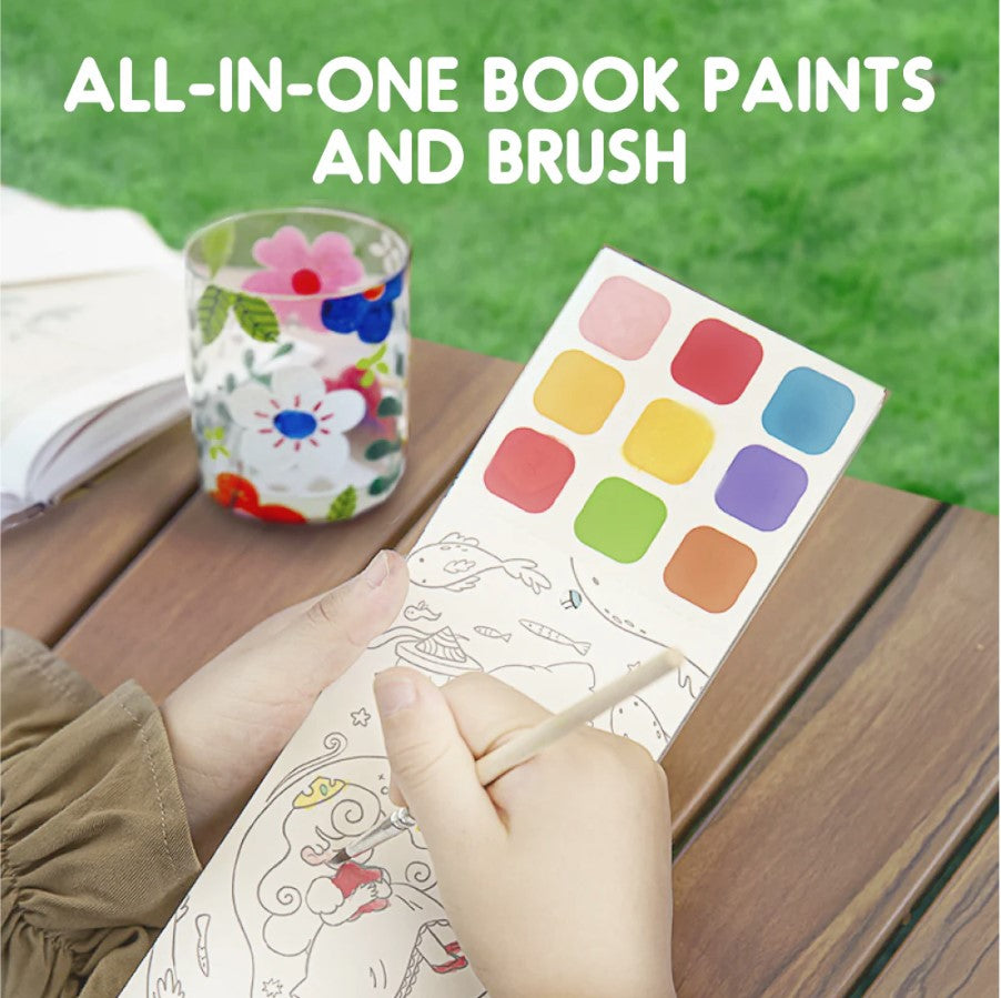 Jar Melo: Watercolor Painting Book-Pet Parties