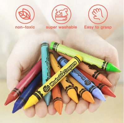 Jar Melo: Washable Crayons - 24 Colors