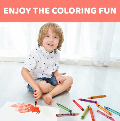Jar Melo: Washable Crayons - 24 Colors