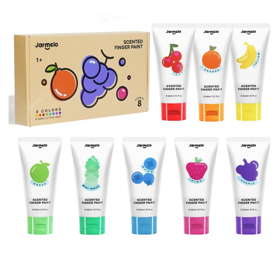 Jar Melo: Scented Finger Paint-8 colors