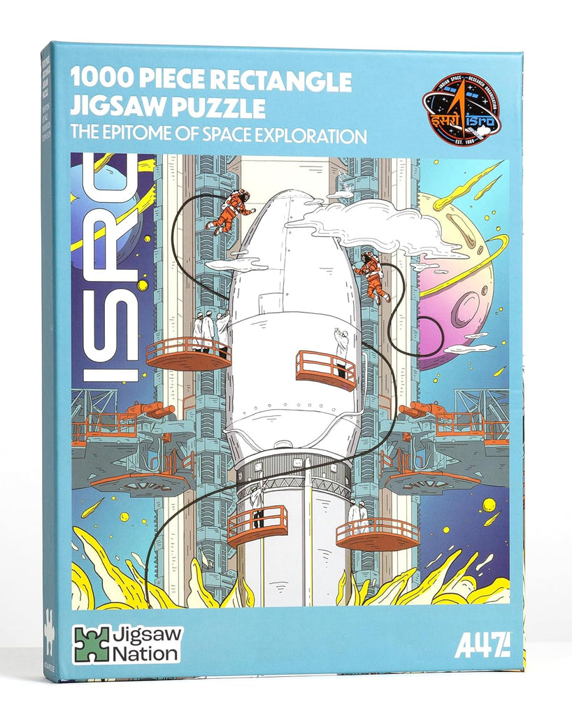 Jigsaw Nation: The Epitome of Space Exploration – ISRO by A47 – 1000 Piece Jigsaw Puzzle