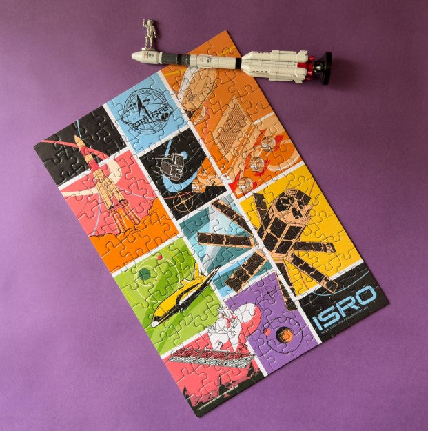 Jigsaw Nation: The Explorer – ISRO by A47 – 150 Piece Jigsaw Puzzle