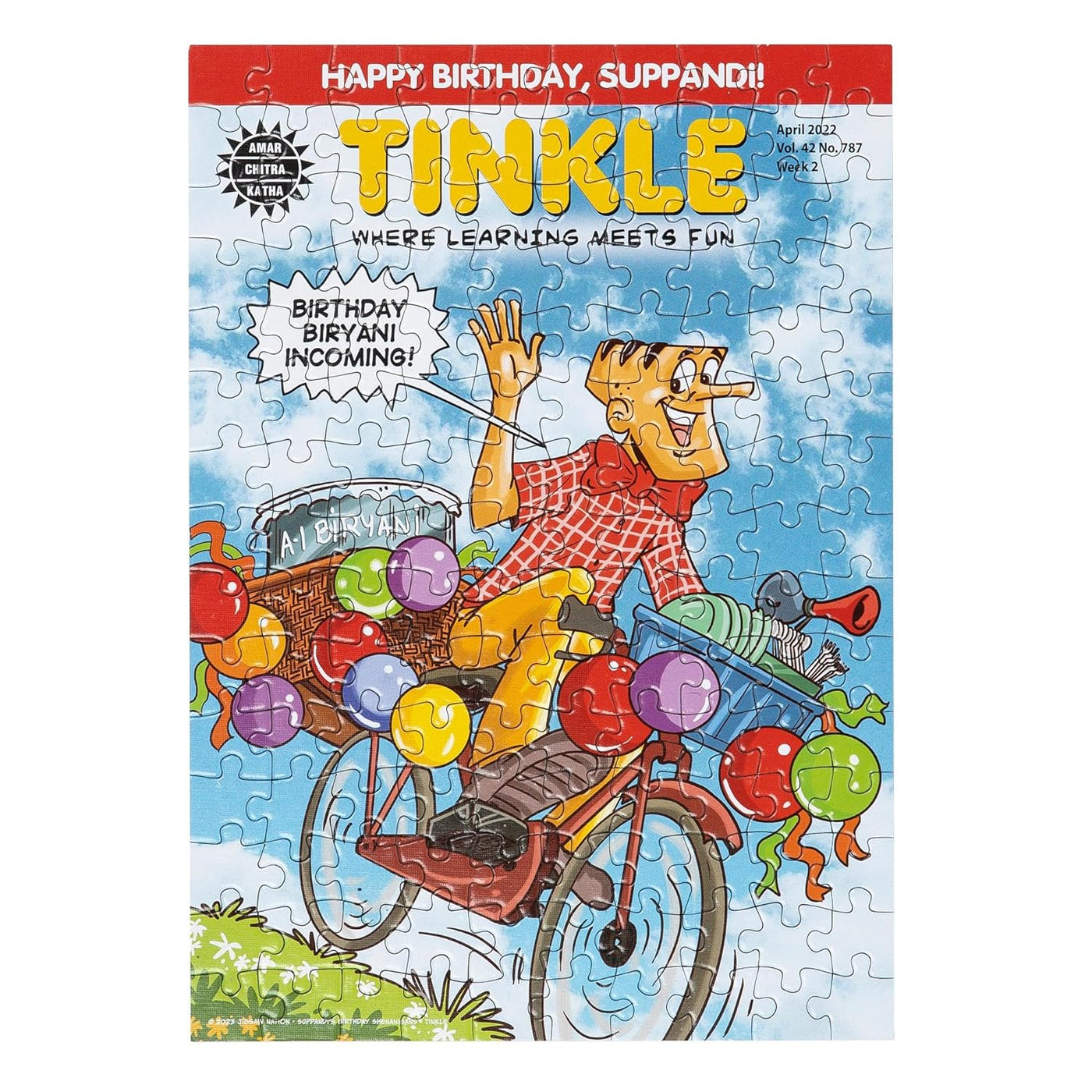 Jigsaw Nation: Suppandi’s Birthday Shenanigans – Tinkle – 150 Piece Puzzle