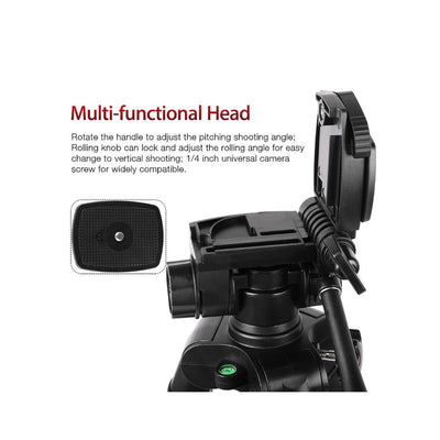 KINGJOY: 2 in 1 Professional Tripod-VT-880