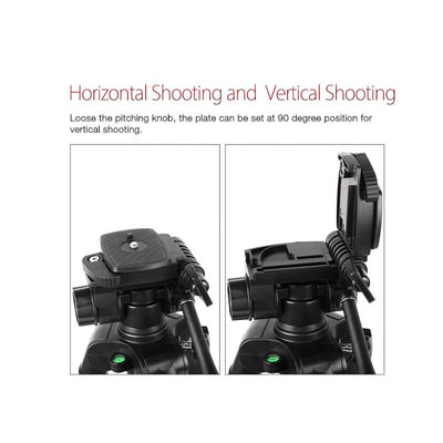 KINGJOY: 2 in 1 Professional Tripod-VT-880