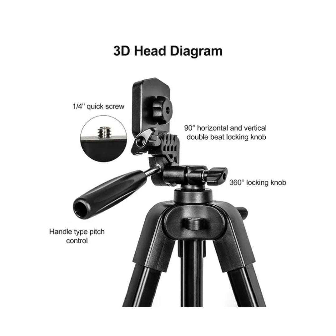 KINGJOY Portable Mini Aluminium Tripod VT-688