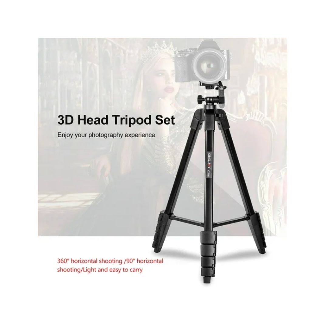 KINGJOY Portable Mini Aluminium Tripod VT-688