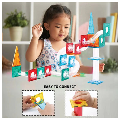 Kipa: Magplay - Magnetic Tiles Ball Rush - 116 Pcs