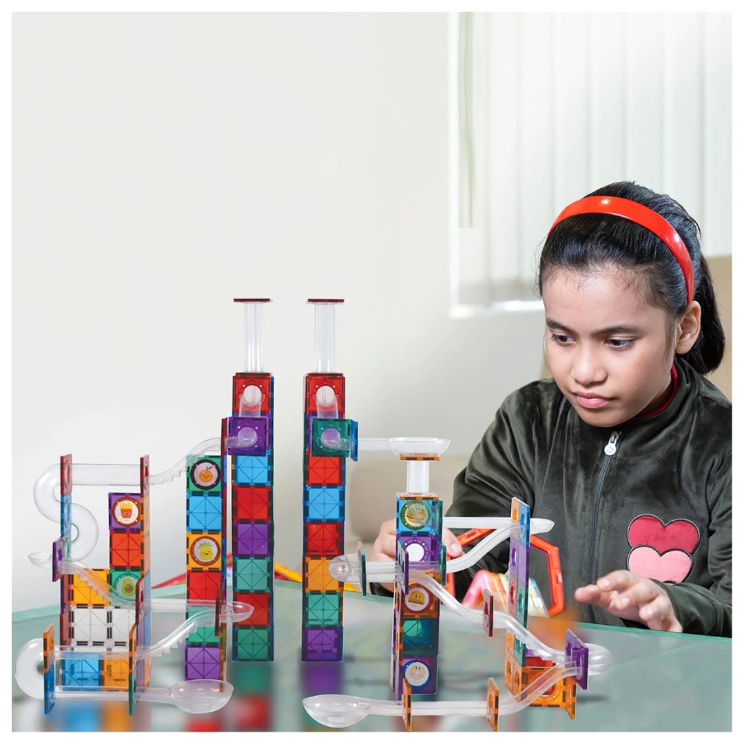 Kipa: Magplay - Magnetic Tiles Ball Rush - 116 Pcs