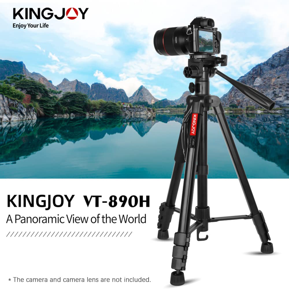 KINGJOY: Multifunctional Tripod With Transverse Central Column-VT890H