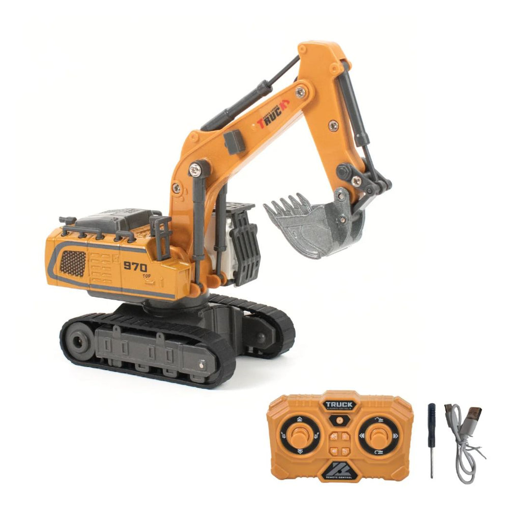 L.O.T Cars Rift - 1:64 Scale Tabletop RC Excavator