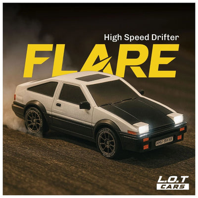 L.O.T: Flare - RC Drift Car - Street White