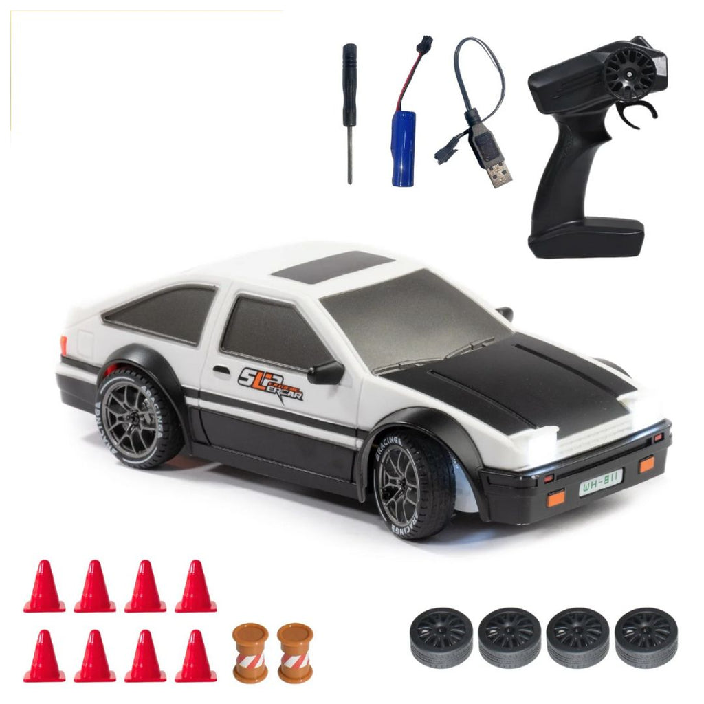 L.O.T: Dash - RC Drift Car - Street White