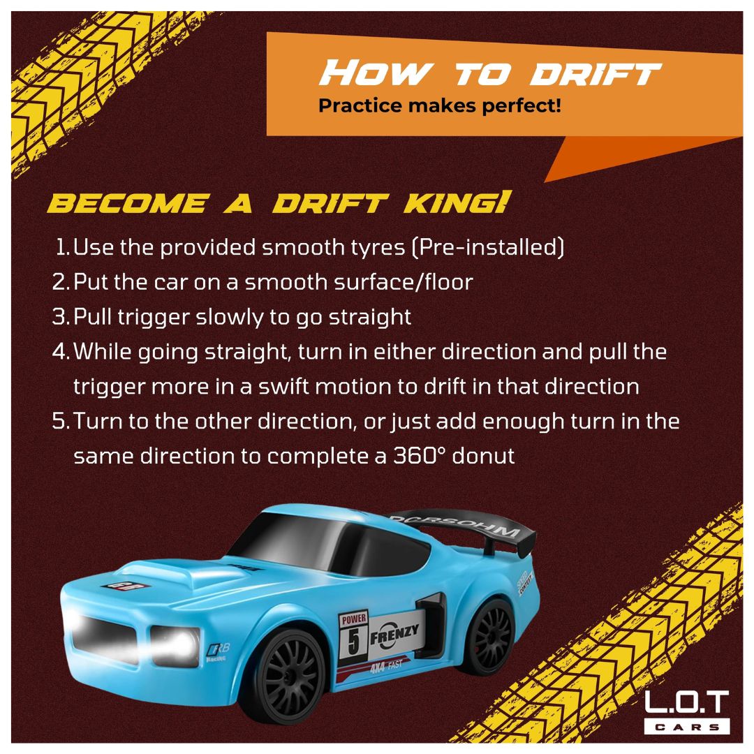 L.O.T: Flare - Drift RC Cars - Underground Blue