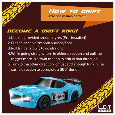 L.O.T: Flare - Drift RC Cars - Underground Blue