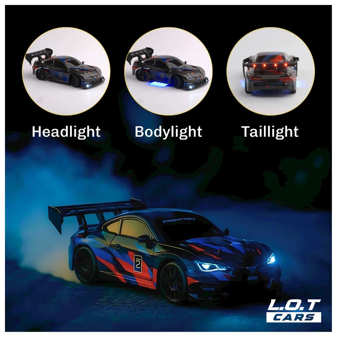 L.O.T: Ghost - RC Drift Cars -  UG Black 1:24
