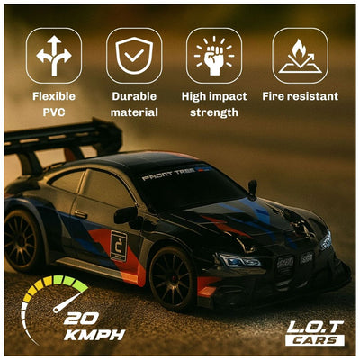 L.O.T: Ghost - RC Drift Cars -  UG Black 1:24