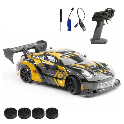 L.O.T: Ghost - RC Drift Cars - Burnout Yellow 1:24